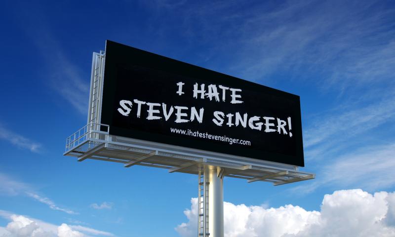 i hate steven singer